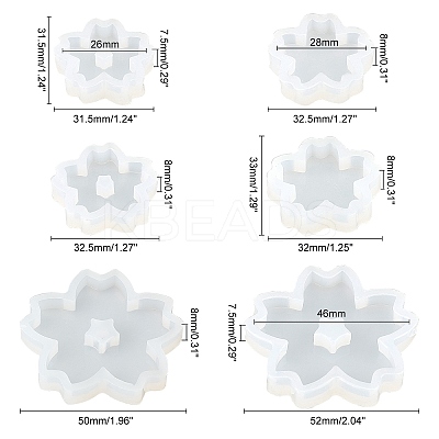 DIY Sakura Silicone Molds Kits DIY-OC0002-87-1