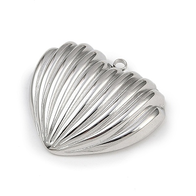 304 Stainless Steel Pendants STAS-B092-08A-P-1
