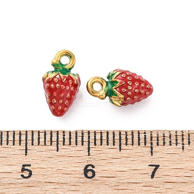 304 Stainless Steel Enamel Pendants X-STAS-B085-42G-01-1