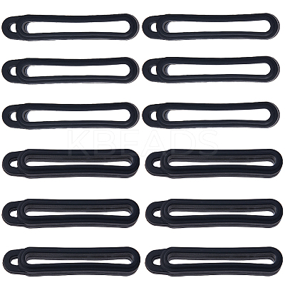 70Pcs Anti-Lost Silicone Pendant SIL-GF0001-36C-1