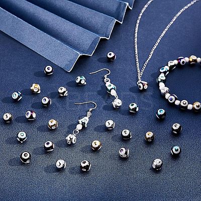 Electroplate Glass Beads EGLA-NB0001-13-1