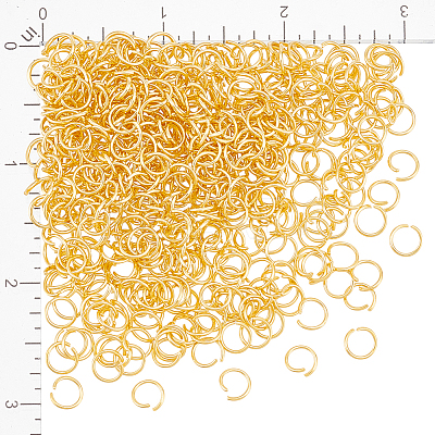 500Pcs 304 Stainless Steel Open Jump Rings STAS-UN0063-03-1