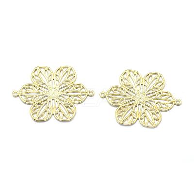 Brass Filigree Joiners KK-P119-12C-RS-1