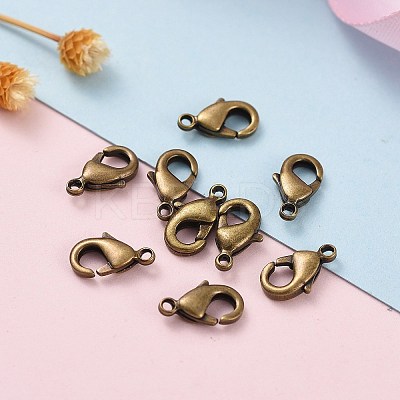 Brass Lobster Claw Clasps LS-KK-901-AB-NF-1