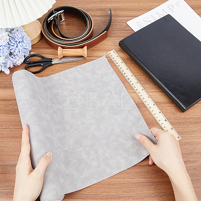 Rectangle PU Leather Fabric AJEW-WH0089-52D-06-1