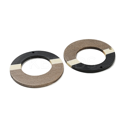 Resin & Walnut Wood Pendants RESI-XCP0002-16E-1