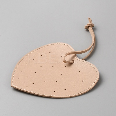 Imitation Leather Earring Display Cards EDIS-WH0022-27B-1