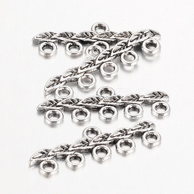 Tibetan Style Alloy Chandelier Components Links LS-TIBE-40098-AS-RS-1