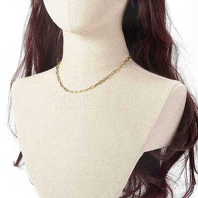 304 Stainless Steel Cable Chain Necklaces X-NJEW-JN03628-02-1