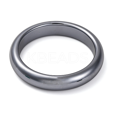 Natural Terahertz Stone Bangles BJEW-H619-01E-1