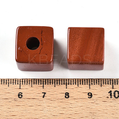 Natural Red Jasper European Beads G-N345-07A-08-1