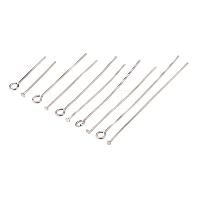 304 Stainless Steel Head Pins & Eye Pins STAS-CJ0006-02-1