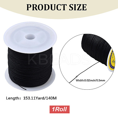 140M Round Polyester Thread WCOR-WH20010-01B-1