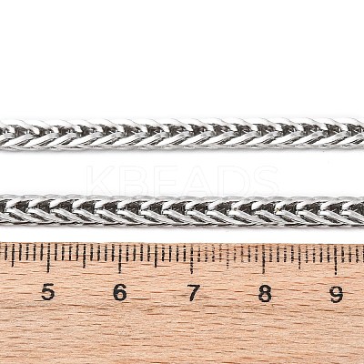Non-Tarnish 304 Stainless Steel Chain Necklaces NJEW-P295-03P-1