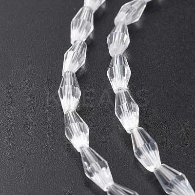 Glass Beads Strands GLAA-R026-8x4mm-15-1