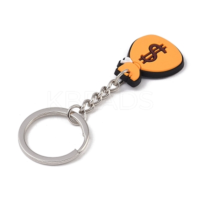 Cartoon PVC Pendant Keychain LS-KEYC-U001-01E-1