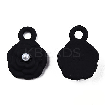 Spray Painted Alloy Charms PALLOY-N155-163-1
