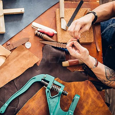 Leather Grinding Trimming Round Flat Stick/Vegetable Tanned TOOL-NB0001-33-1