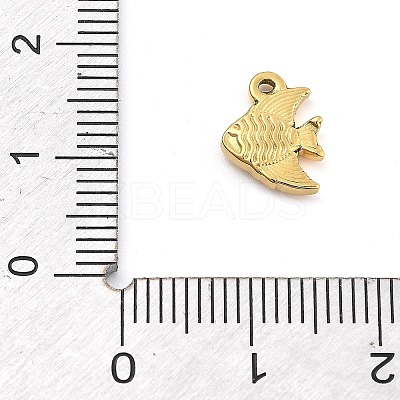 Ion Plating(IP) 304 Stainless Steel Pendants STAS-P379-08A-G-1