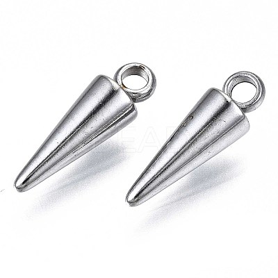 Non-Tarnish 201 Stainless Steel Pendants X-STAS-S117-002A-01-1
