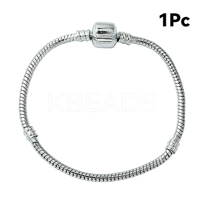 1Pc Brass European Style Bracelets For Jewelry Making MAK-YW0001-20-1