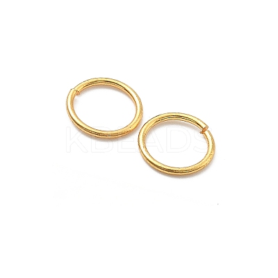 Brass Open Jump Rings KK-H532-43G-G-1