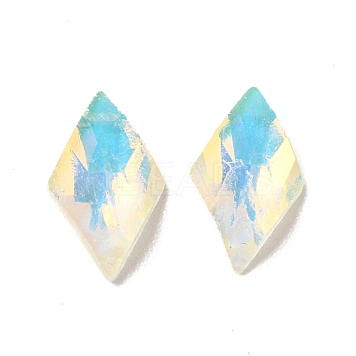 Flat Back Resin Rhinestone Cabochons MRMJ-T047-07A-1