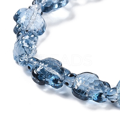 Transparent Glass Enamel Beads Strands GLAA-B021-06I-1