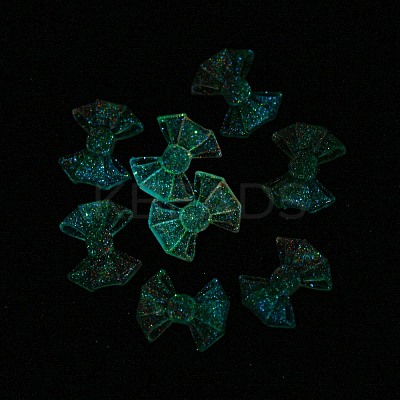 Luminous Transparent Resin Decoden Cabochons RESI-D013-07B-1