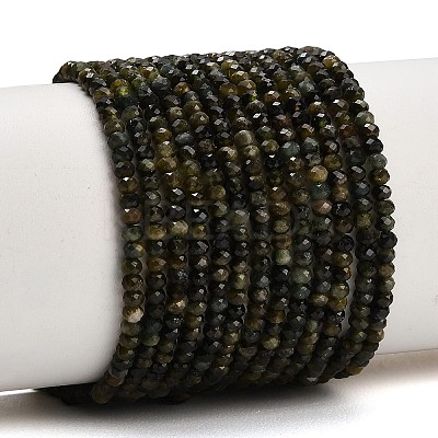 Natural Greeb Tourmaline Beads Strands GG-CBAA9B4-C01-01-1