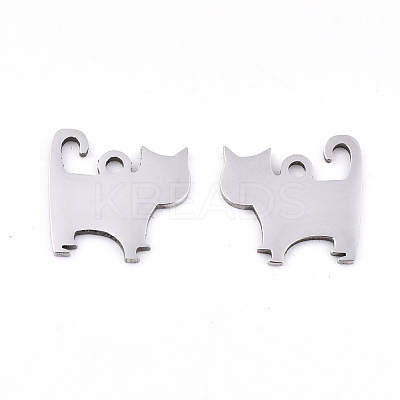 Non-Tarnish 201 Stainless Steel Charms STAS-S081-062-1