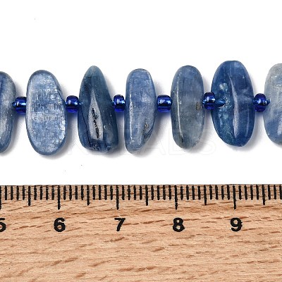 Natural Kyanite Beads Strands G-L649-A01-01-1