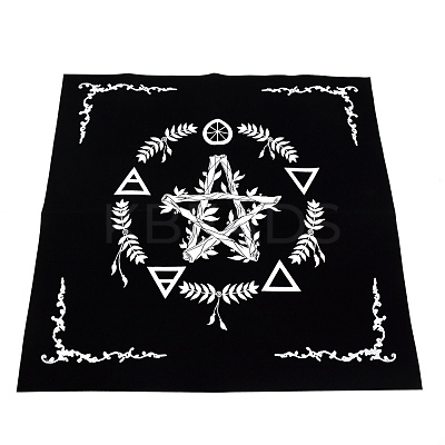 Cloth Square Altar Tarot Tablecloth AJEW-WH0023-41A-1