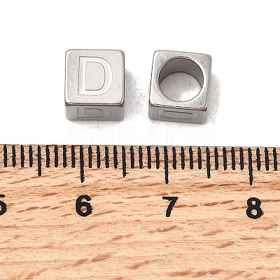 304 Stainless Steel European Beads STAS-D382-02D-P-1