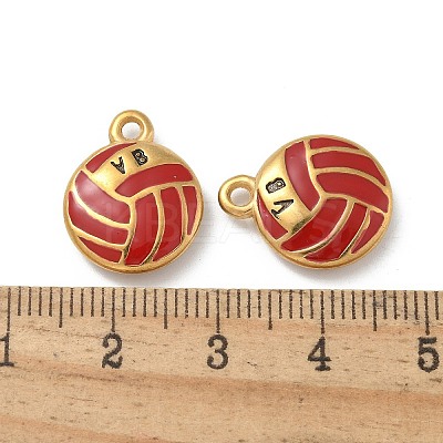 Ion Plating(IP) 304 Stainless Steel Pendants STAS-R008-09G-01-1