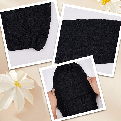 2 Pairs 2 Colors Polycotton Leg Sleeves AJEW-CY0001-30-1