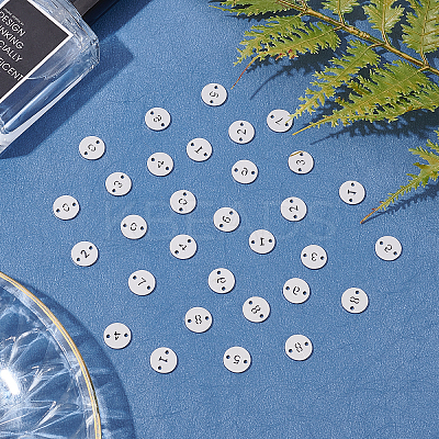 Numbers 304 Stainless Steel Links STAS-UN0020-28B-P-1