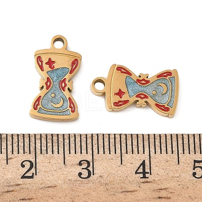 304 Stainless Steel Pendants STAS-D208-08G-1