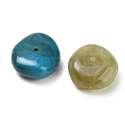 Two Tone Opaque Acrylic Beads AC-CBADA7D-09-1