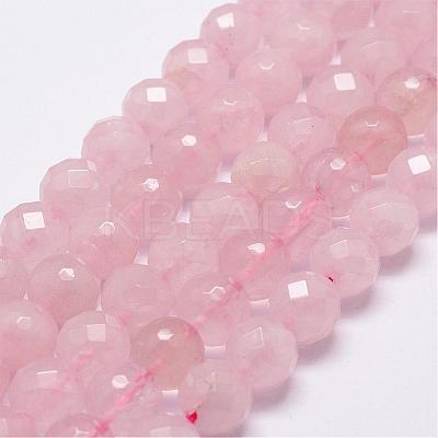 Natural Rose Quartz Beads Strands G-D840-21-6mm-1