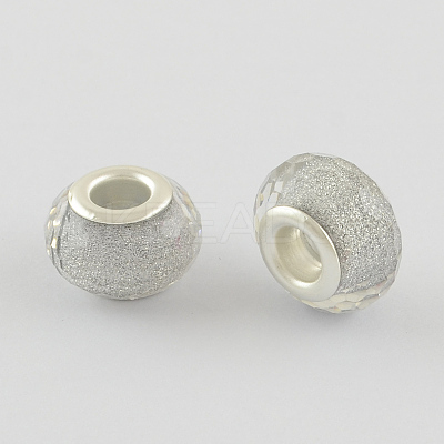 Large Hole Resin European Beads OPDL-R118-09A-1