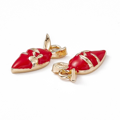 Alloy Enamel Pendants PALLOY-P287-12G-01-1
