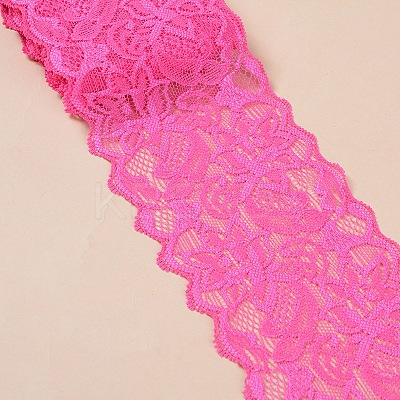 Elastic Lace Trim OCOR-WH0024-A19-1
