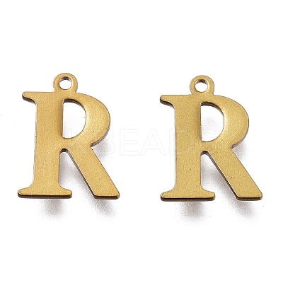 PVD Vacuum Plating  304 Stainless Steel Charms STAS-H112-R-AB-1