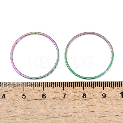Ion Plating(IP) 304 Stainless Steel Linking Ring STAS-S079-13-B05-M-NF-1