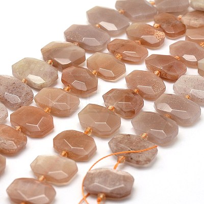 Natural Sunstone Beads Strands G-F474-11-1