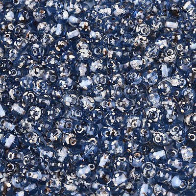 Picasso Baking Paint Glass Seed Beads SEED-N007-35G-1