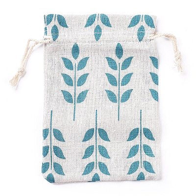 Linenette Drawstring Bags CON-PW0001-078A-12-1
