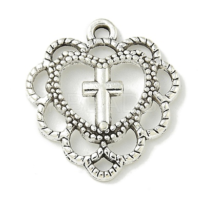 Tibetan Style Alloy Pendants TIBE-I026-6016AS-1