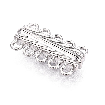 Brass Magnetic Clasps KK-Q074-03P-1